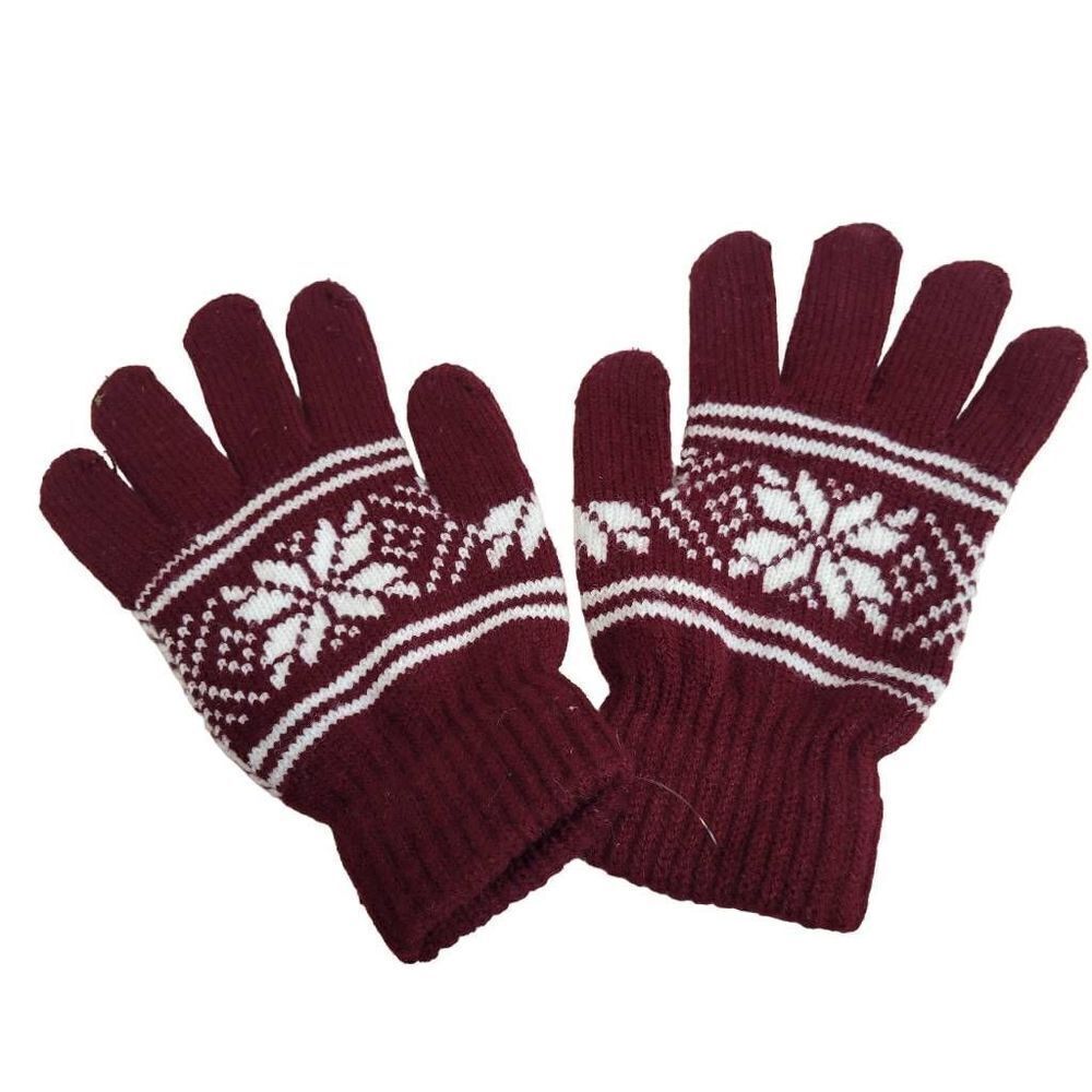 WINTER GLOVES, SNOWFLAKE